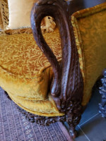 Fabulously Carved One-Of-A-Kind Antique Sofa