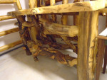 Aspen Log Sofa Table