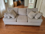 Emilio 90'' Upholstered Sofa (Indy Dove Grey)