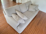 Emilio 90'' Upholstered Sofa (Indy Dove Grey)