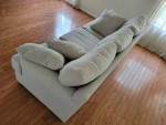 Emilio 90'' Upholstered Sofa (Indy Dove Grey)