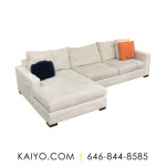 Room & Board Metro Chaise Sectional Sofa (Was 3400)