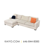 Room & Board Metro Chaise Sectional Sofa (Was 3400)