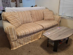 Queen size sleeper sofa — couch with fold out bed