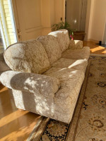 Gold 90” sofa