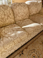 Gold 90” sofa