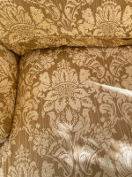 Gold 90” sofa