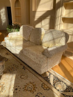 Gold 90” sofa