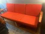 Mid Century Modern Couch and Sofa Seat Set