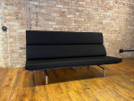 Black mcm sofa Herman Miller Eames Compact $2200 obo