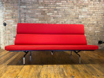 Red mcm sofa Herman Miller Eames mid century $2300 obo