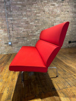 Red mcm sofa Herman Miller Eames mid century $2300 obo