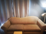 Rare curved Sofa/loveseat/couch
