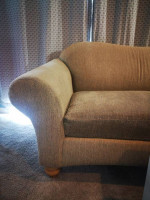 Rare curved Sofa/loveseat/couch