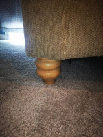 Rare curved Sofa/loveseat/couch