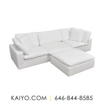 Sundays Movie Night Three Piece Modular Sofa with Ottoman (Was 5090)
