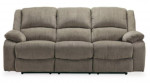 Draycoll Power Reclining Sofa with cushioned armrests
