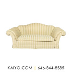 Baker Furniture Roll Arm Camelback Sofa (Was 5000)