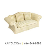 Baker Furniture Roll Arm Camelback Sofa (Was 5000)