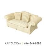 Baker Furniture Roll Arm Camelback Sofa (Was 5000)