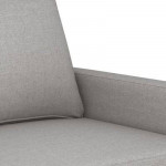Sofa Light Gray 3-Seater