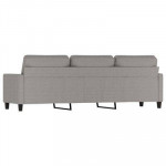 Sofa Light Gray 3-Seater
