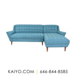 Joybird Mid-Century Modern Flare Arm Sectional Sofa (Was 3000)