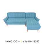 Joybird Mid-Century Modern Flare Arm Sectional Sofa (Was 3000)