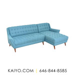 Joybird Mid-Century Modern Flare Arm Sectional Sofa (Was 3000)