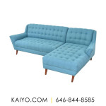 Joybird Mid-Century Modern Flare Arm Sectional Sofa (Was 3000)