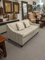 Ken Michaels Slope Arm Loveseat Sofa