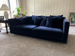 Gently Used IKEA Stockholm Velvet Sofa