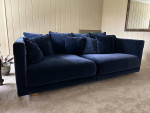 Gently Used IKEA Stockholm Velvet Sofa