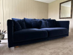 Gently Used IKEA Stockholm Velvet Sofa