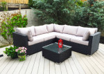 Patio sofa, outdoor furniture set - brand new