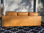 Genuine Leather Sofa Couch - BRAND NEW
