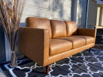 Genuine Leather Sofa Couch - BRAND NEW