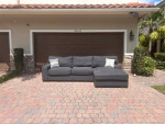 Ashley Sectional Sofa (Free Delivery)