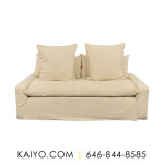 Crate & Barrel Ever Slipcovered Apartment Sofa (Was 2399)