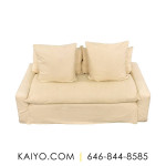 Crate & Barrel Ever Slipcovered Apartment Sofa (Was 2399)