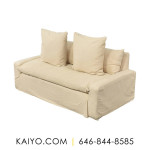 Crate & Barrel Ever Slipcovered Apartment Sofa (Was 2399)