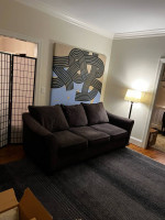 FREE DELIVERY- Big soft comfy sofa (150 or best offer)