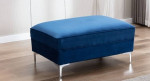 LEGEND 3SEAT SOFA BLUE  COMES WITH OTTOMAN