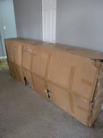 LEGEND 3SEAT SOFA BLUE  COMES WITH OTTOMAN