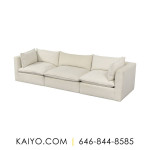 Crate & Barrel Lotus Deep Modular 3-Piece Sectional Sofa (Was 2798)