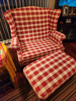 Oversized Sofa Chair & Ottoman