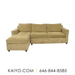 Crate & Barrel Chaise Sectional Sofa (Was 2599)