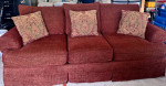 Oversized sofa and chair