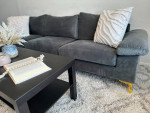 Gray Sectional Sofa- FREE Delivery