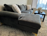 Gray Sectional Sofa- FREE Delivery